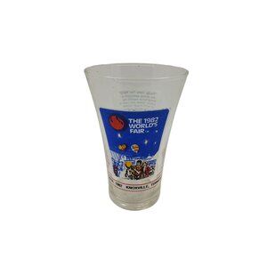 vintage mcdonalds/coca cola 1982 knoxville tennessee worlds fair glass.